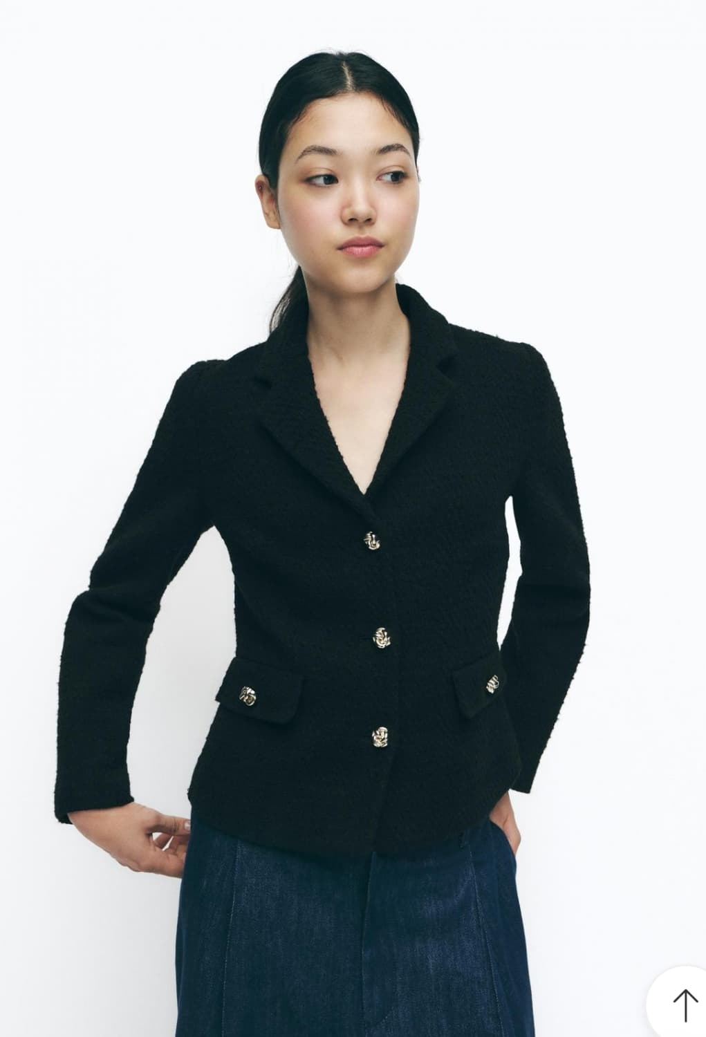 Zara 자라 트위드자켓 새거 상품이미지5