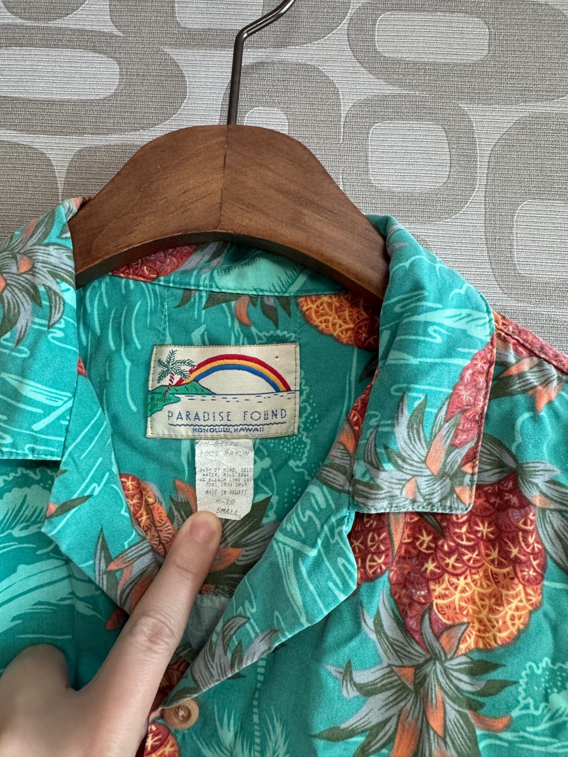 Hawaiian Shirt USA 하와이안 셔츠 S 상품이미지2