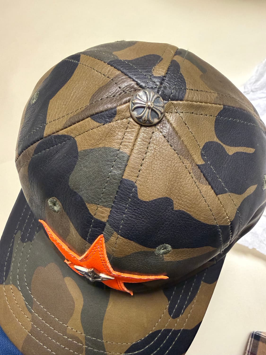 크롬하츠 레더 스타참, 건슬링어 모자 상품이미지10