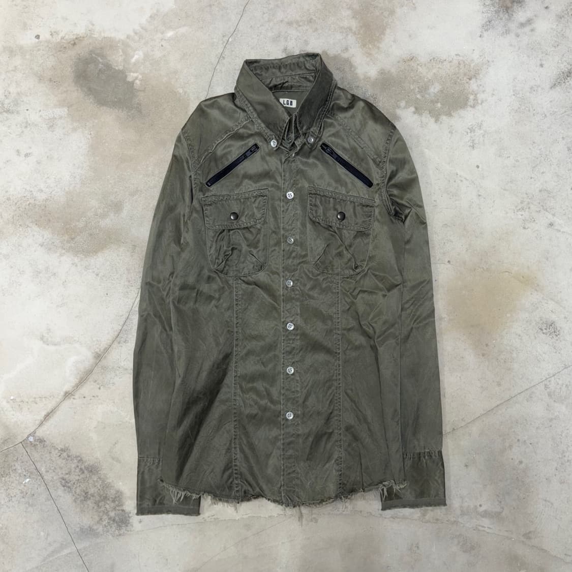 [1] L.G.B Distressed Shirt 상품이미지1