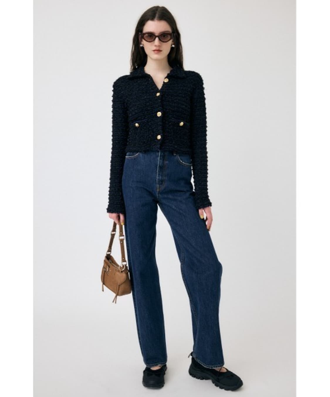 MOUSSY Tweedy Knit Cardigan 상품이미지6