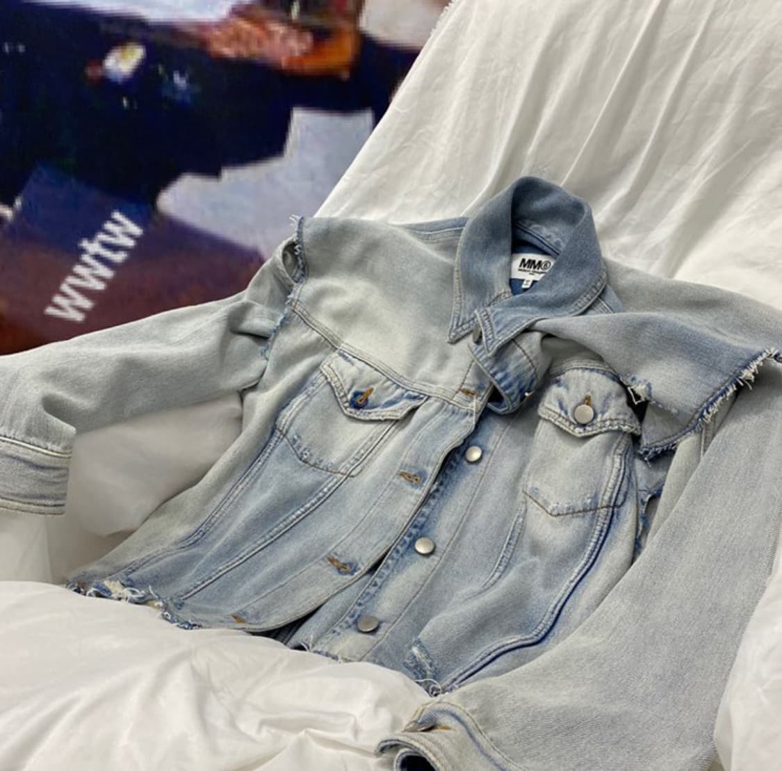 SS17 Maison Margiela 6 two-way 데님 자켓 상품이미지1