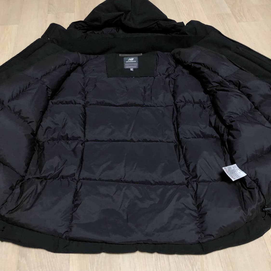 (XL) 뉴발란스 UNI 케이브 구스 다운 자켓 블랙 자켓 블랙 상품이미지8