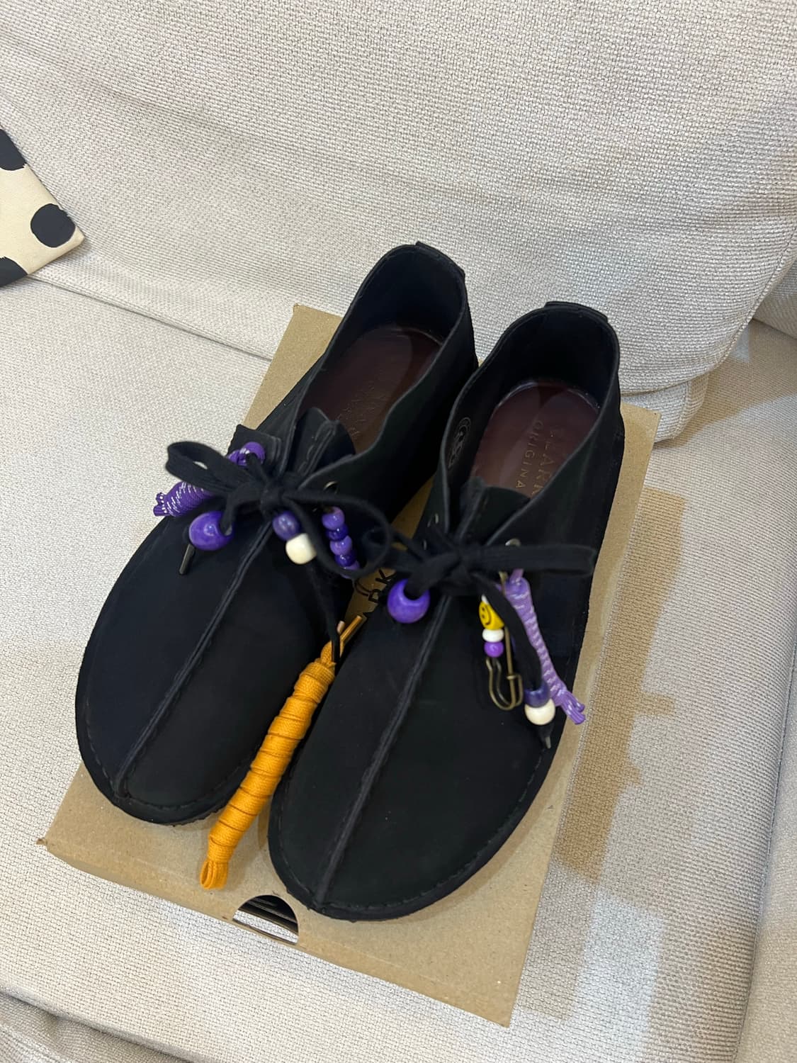 클락스 clarks 데저트 트랙 블랙 UK8 (265-270) 상품이미지2