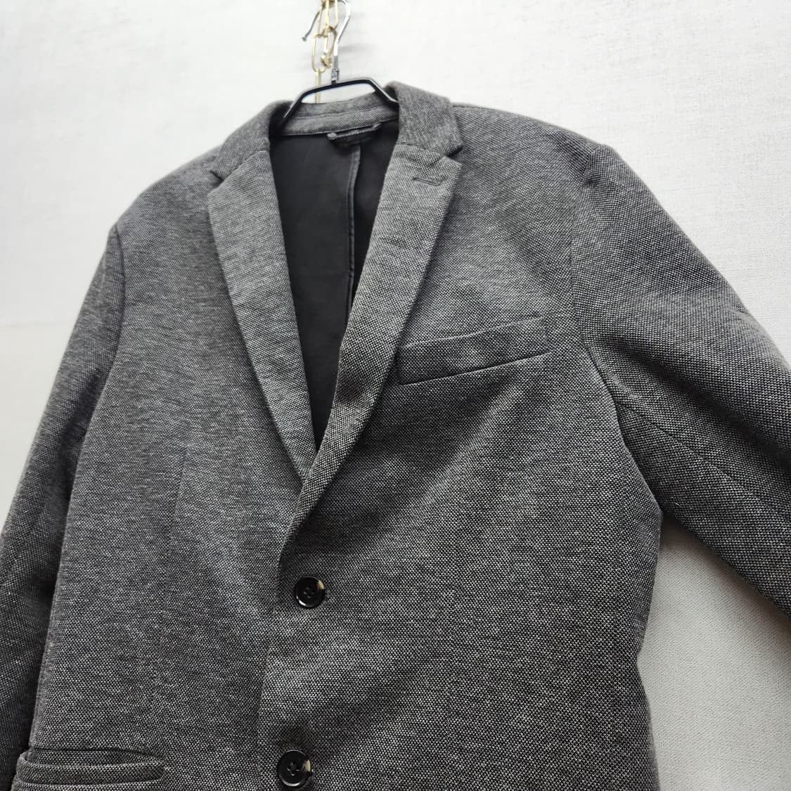 자린 ZARA 텍스처 패턴 블레이저 자켓 M(M) 상품이미지3