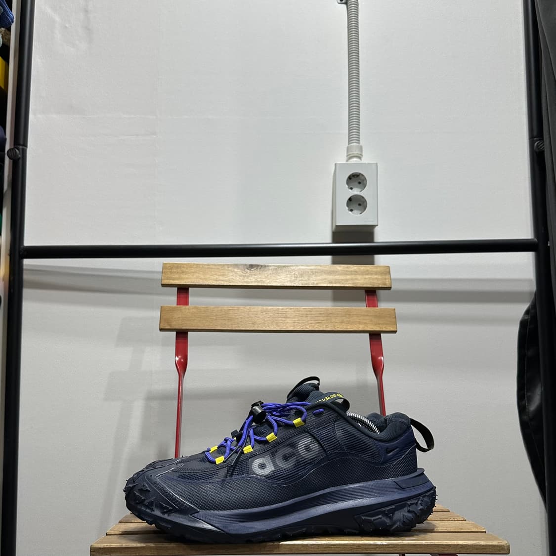 285) 나이키 트레킹화 남성 남자 ACG 마운틴 플라이 로우 네이비 상품이미지3