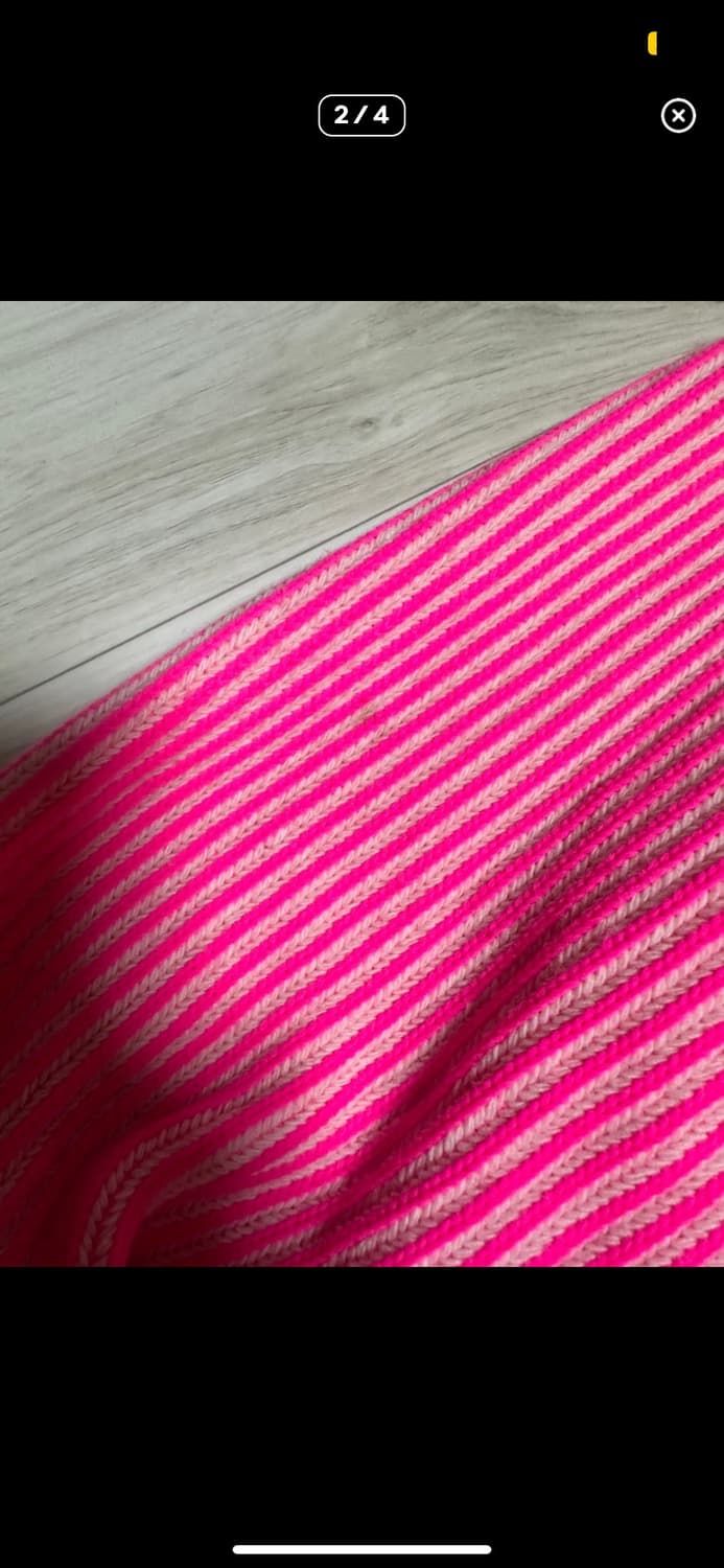 ERL pink knit zip up 상품이미지5