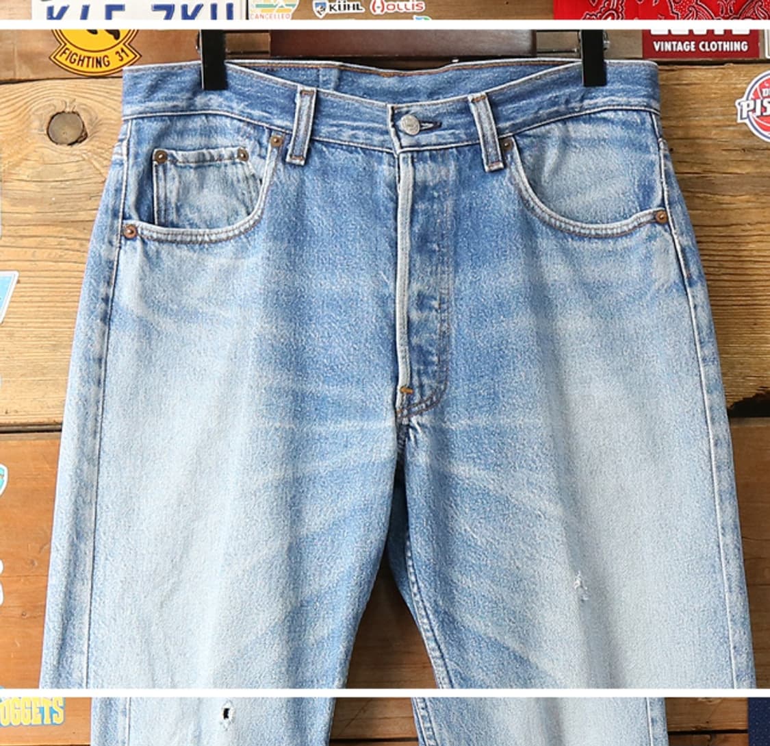 미국판 80~90s levis 리바이스 501 빈티지 데님 31 상품이미지3