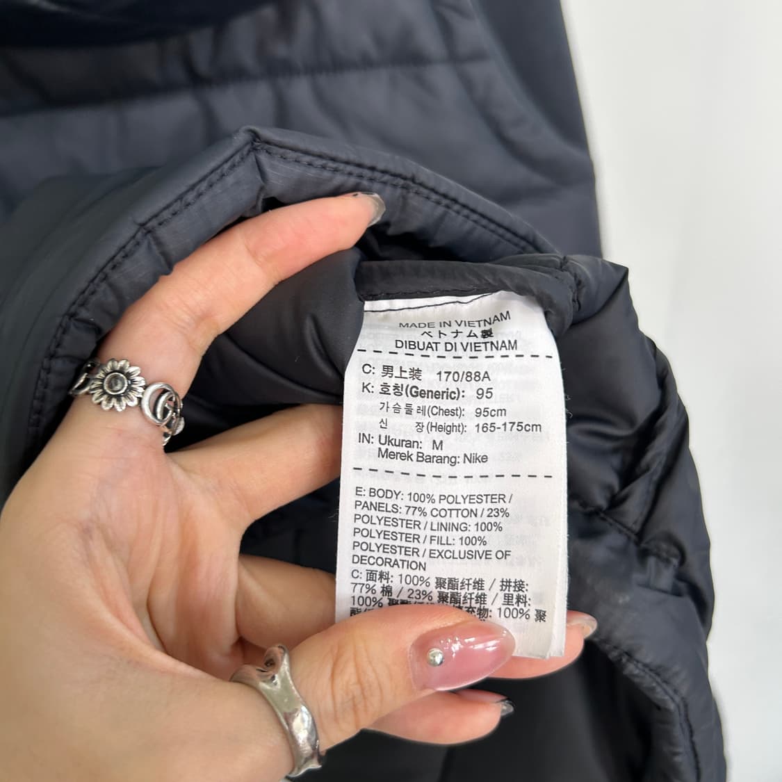 나이키 남성 러닝 경량패딩 자켓 95 상품이미지3