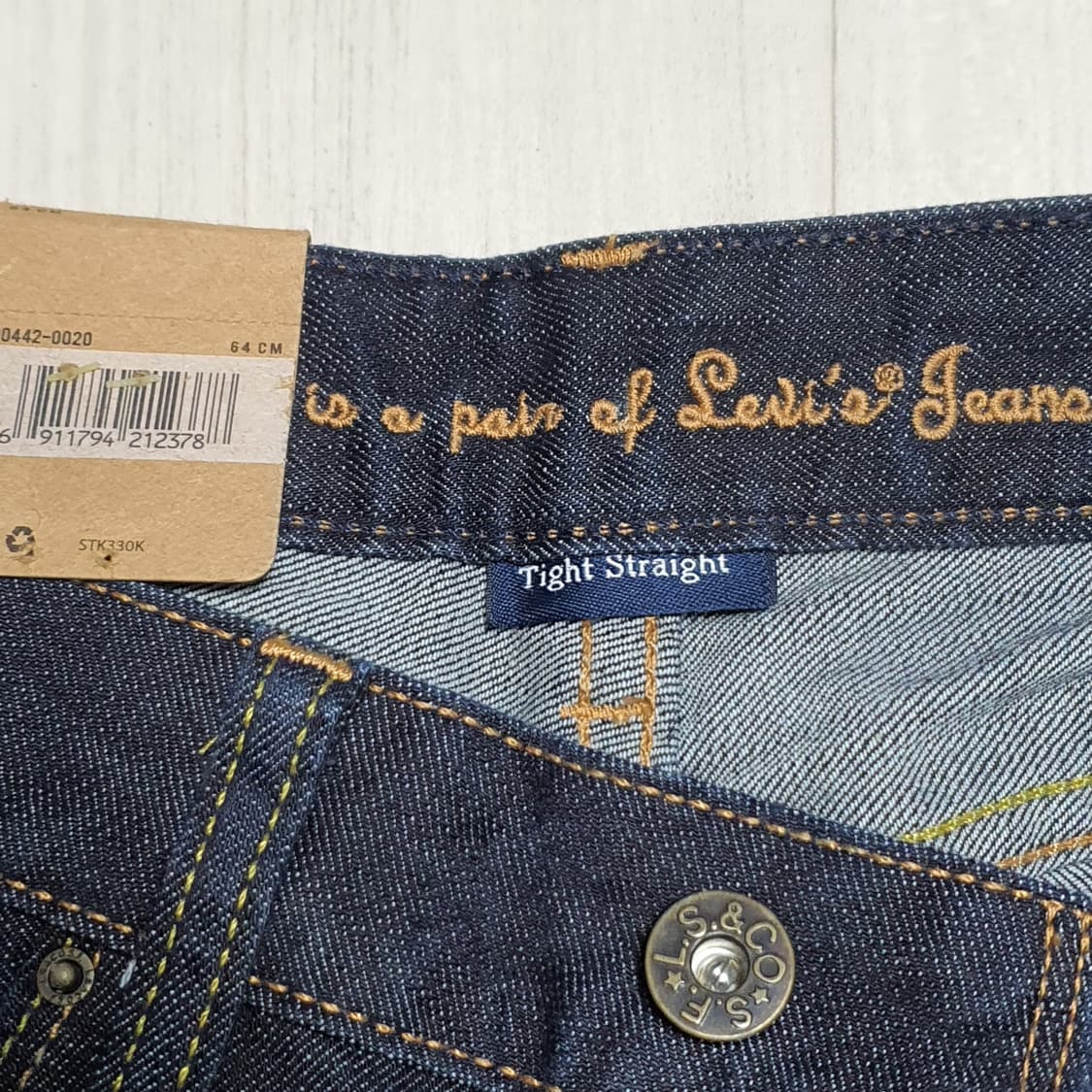 리바이스 청바지 Tight Straight W25 새제품
 상품이미지5
