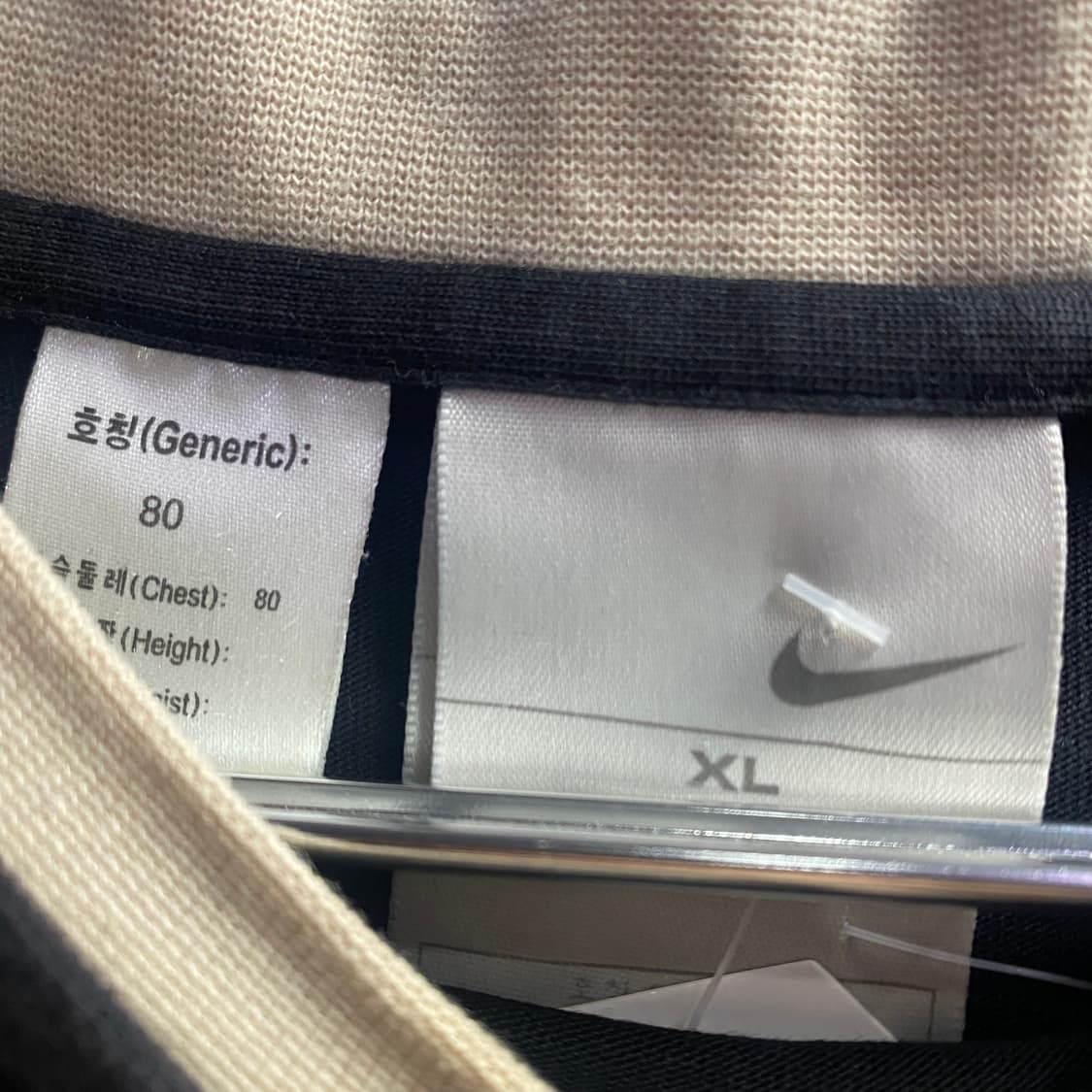 나이키 스우시 배색 레이어드 롱슬리브 티셔츠 B3857 상품이미지4