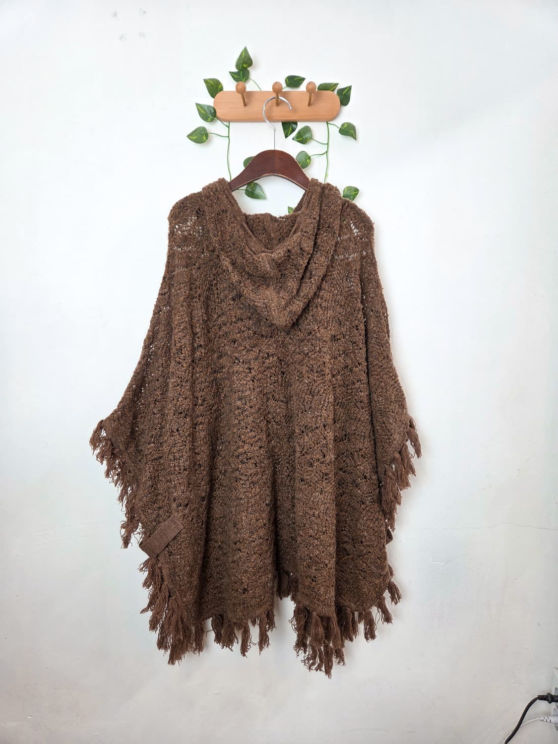 초코 브라운 케이프 가디건 상품이미지5