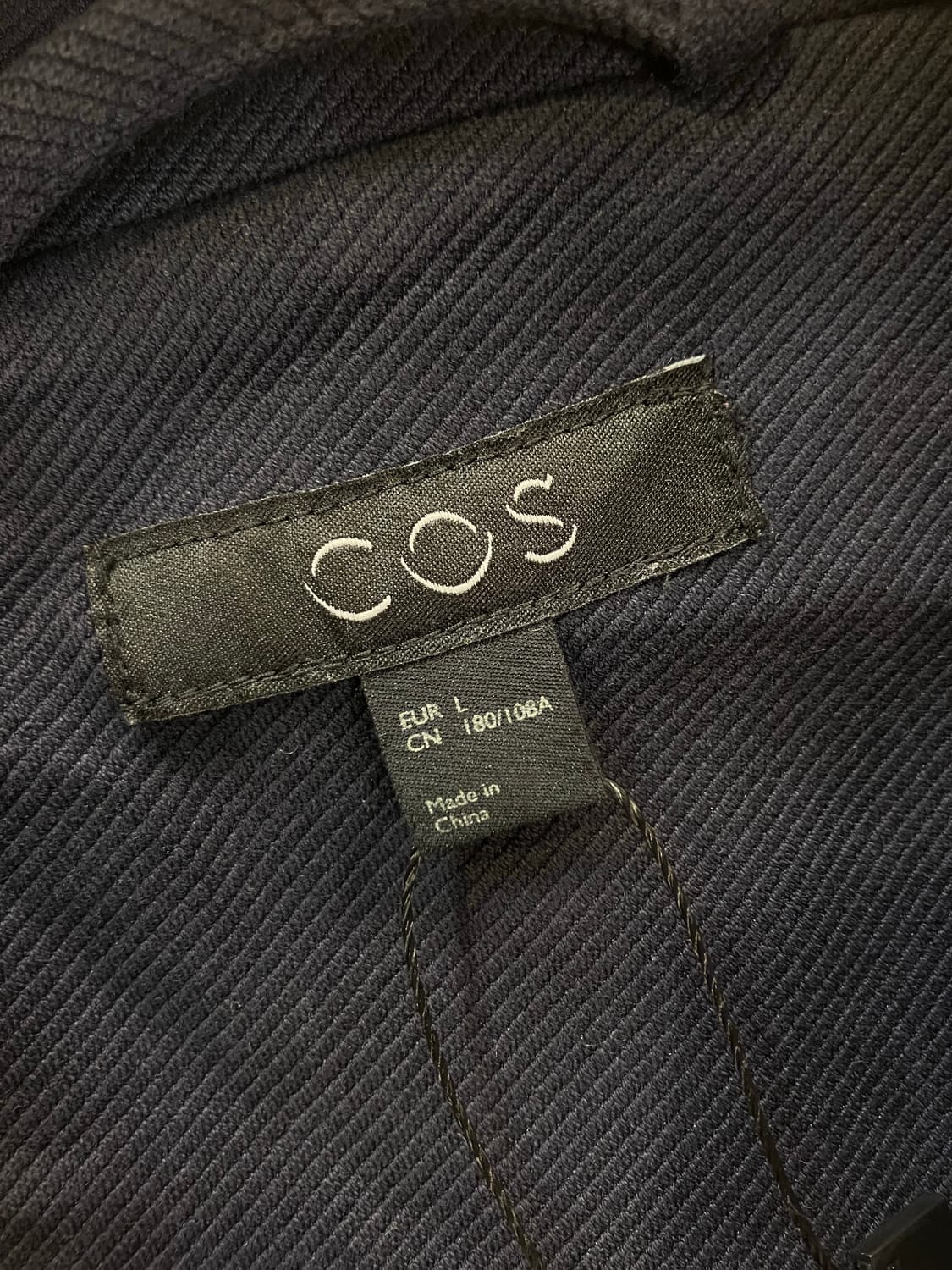 cos 코스 코튼 버튼 자켓 네이비 L #csz2629 상품이미지3