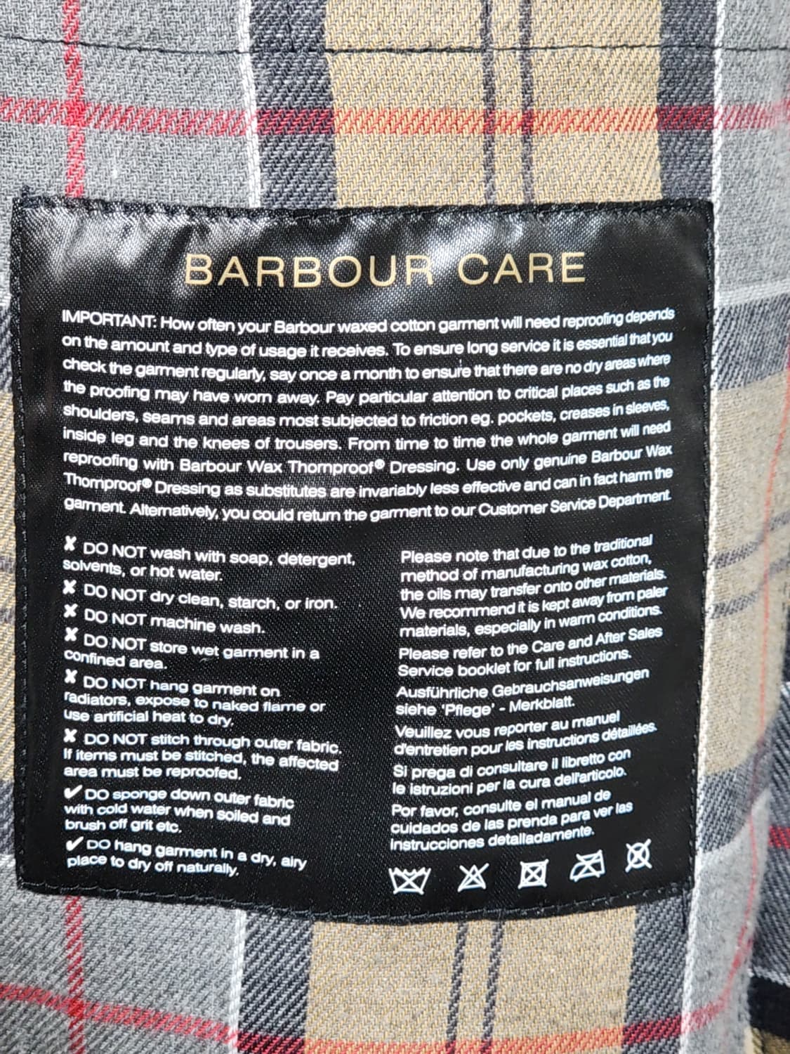 (L) 바버 애쉬비 왁스자켓 ASHBY 왁싱점퍼 코듀로이 카라넥  상품이미지6