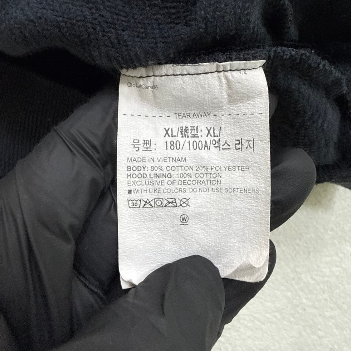 XL 언더아머 스몰로고 후드티 0511T 상품이미지4