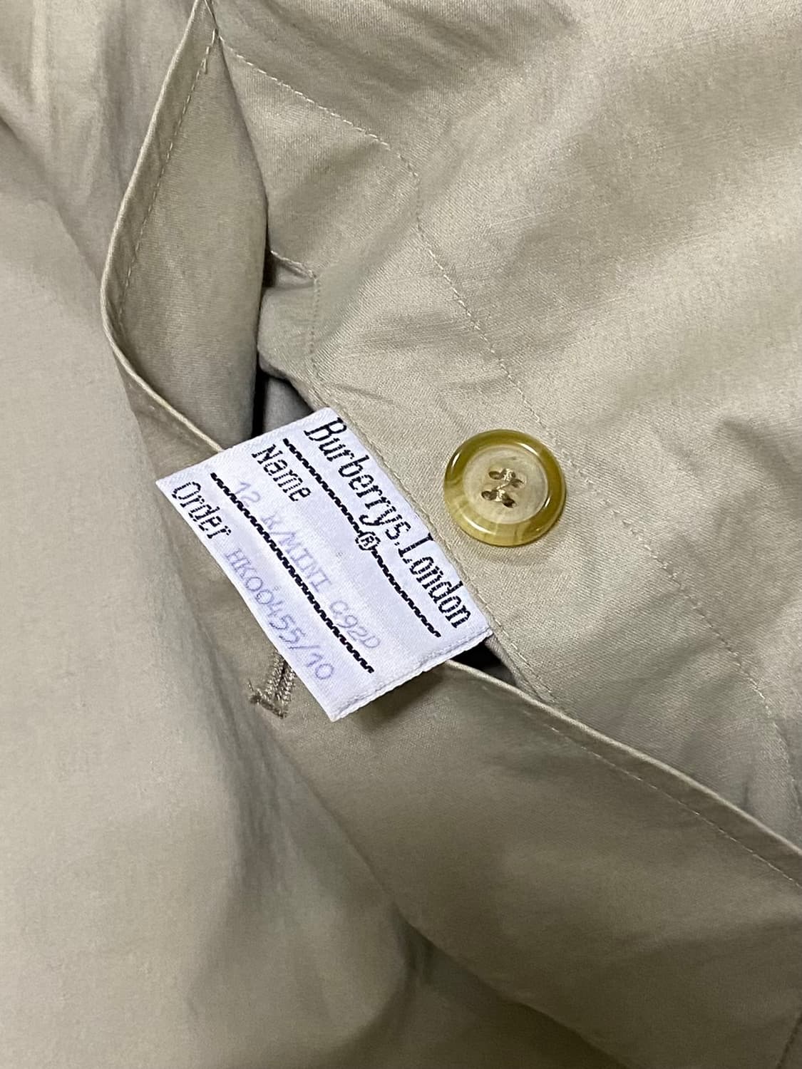 버버리 빈티지 코트 오버핏 100 사이즈 상품이미지8