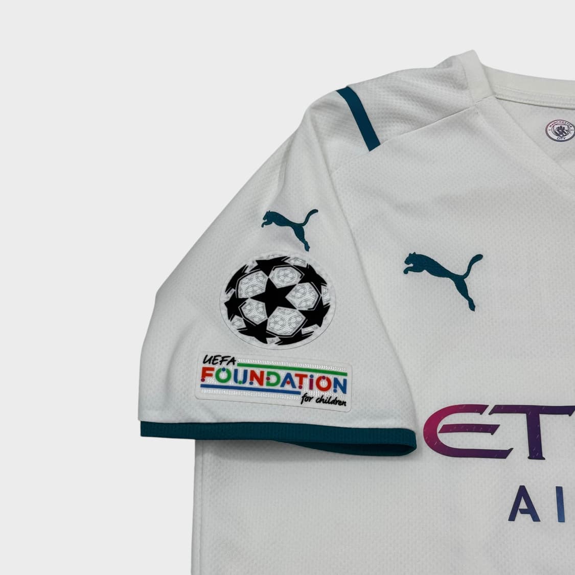 21-22 맨체스터 시티 어웨이 No.17 케빈 데브라위너 상품이미지4