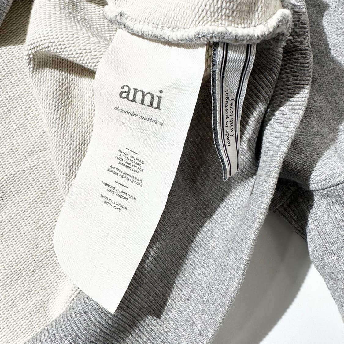 AMI 아미 빅하트 로고 맨투맨 상품이미지8