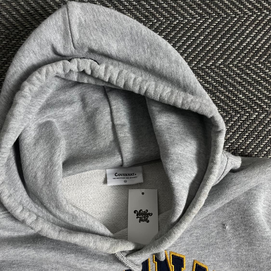 커버낫 빅로고 박시핏 후드 티셔츠 o 3193 상품이미지5