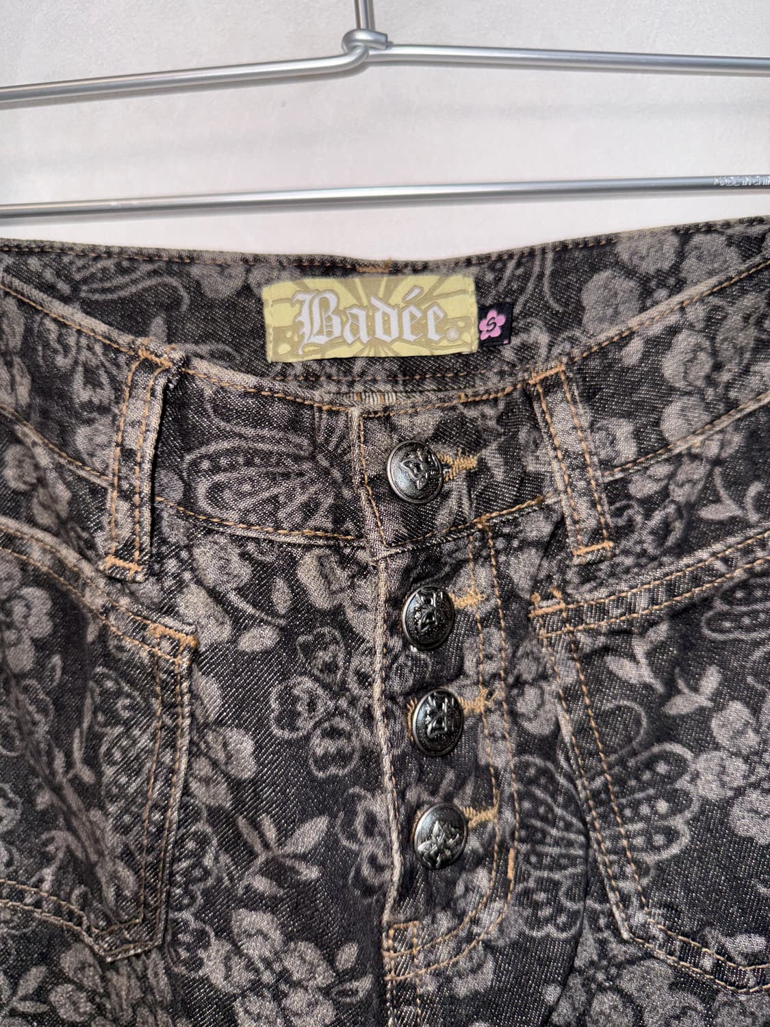 Badee oriental butterfly bootscut pants 상품이미지5