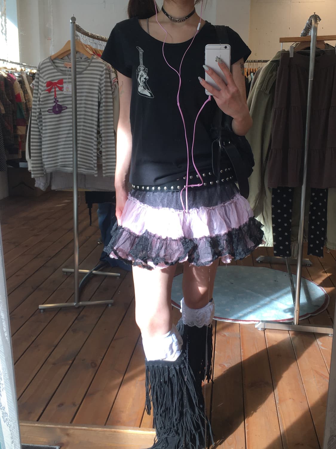 히스테릭글래머 히스걸 기타 백로고 반팔 상품이미지6