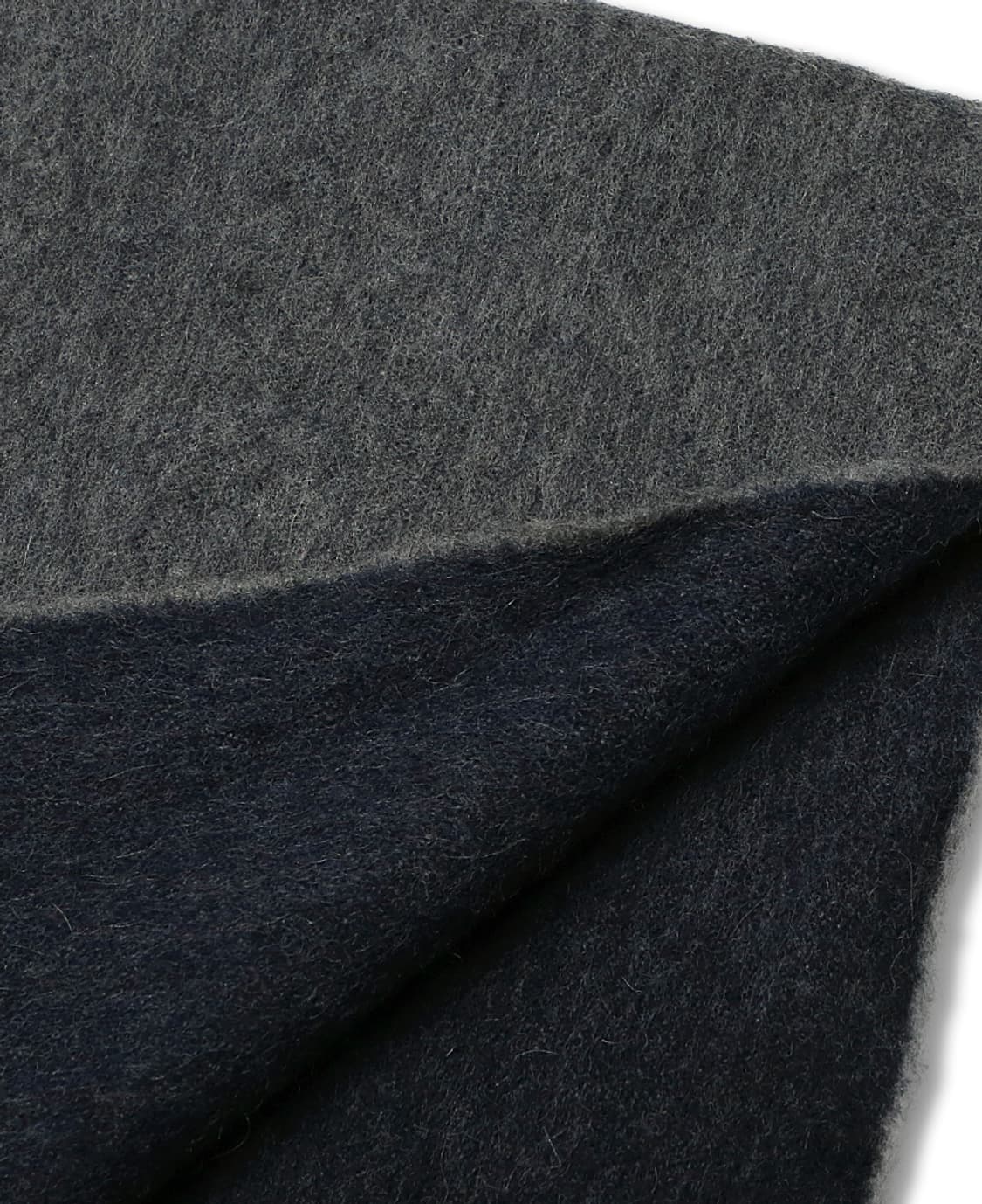 드레익스 [Drake's] 스코틀 미드그레이 & 네이비 리버시블 머플러 상품이미지3