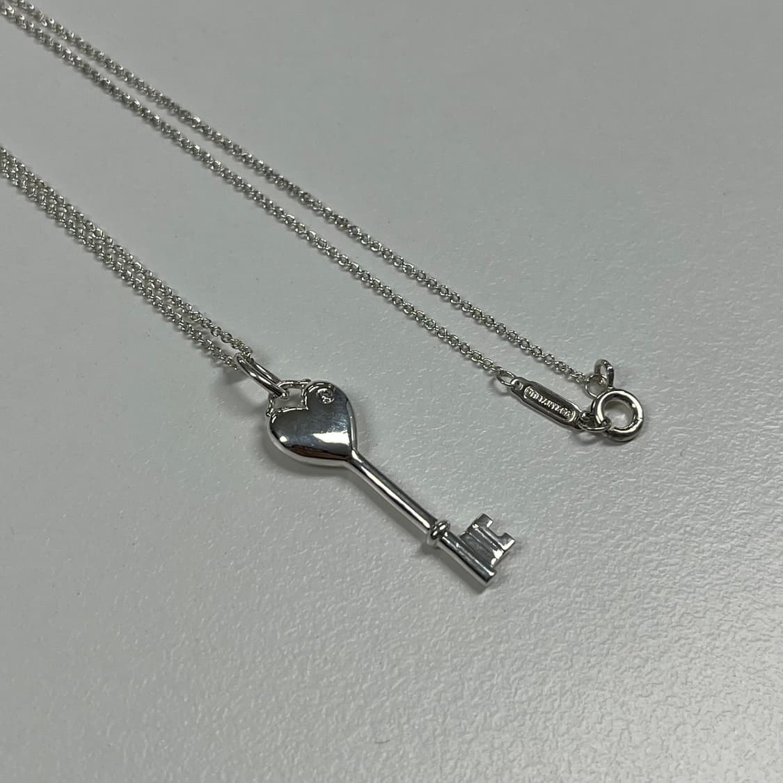티파니앤코 다이아 하트 태그키 목걸이 상품이미지10
