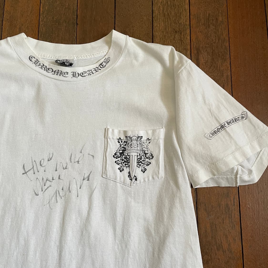 90‘s 크롬하츠 OG 싱글 스티츠 티셔츠 상품이미지1