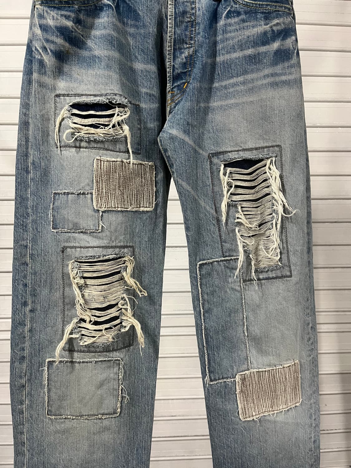 smork destroyed repair denim /japan made 상품이미지6