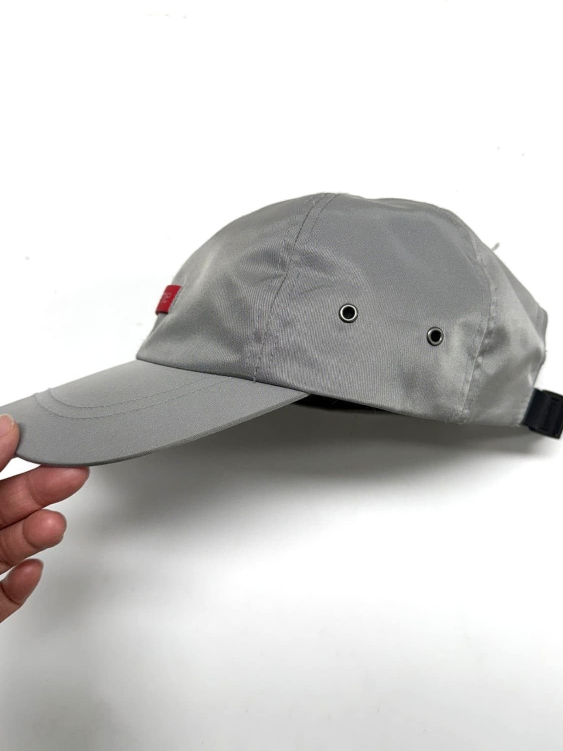 Supreme 레더패치 6패널 그레이 상품이미지3