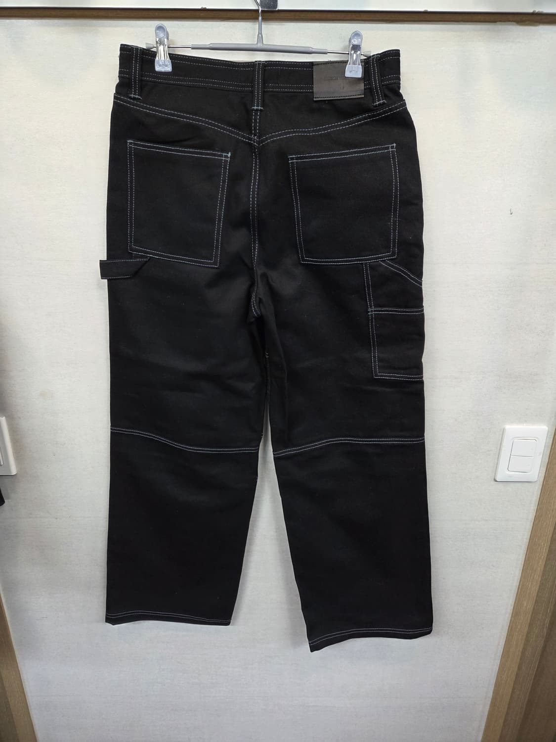 메종미네드 스티치 카펜터 와이드 데님팬츠 48 대략 28 상품이미지2