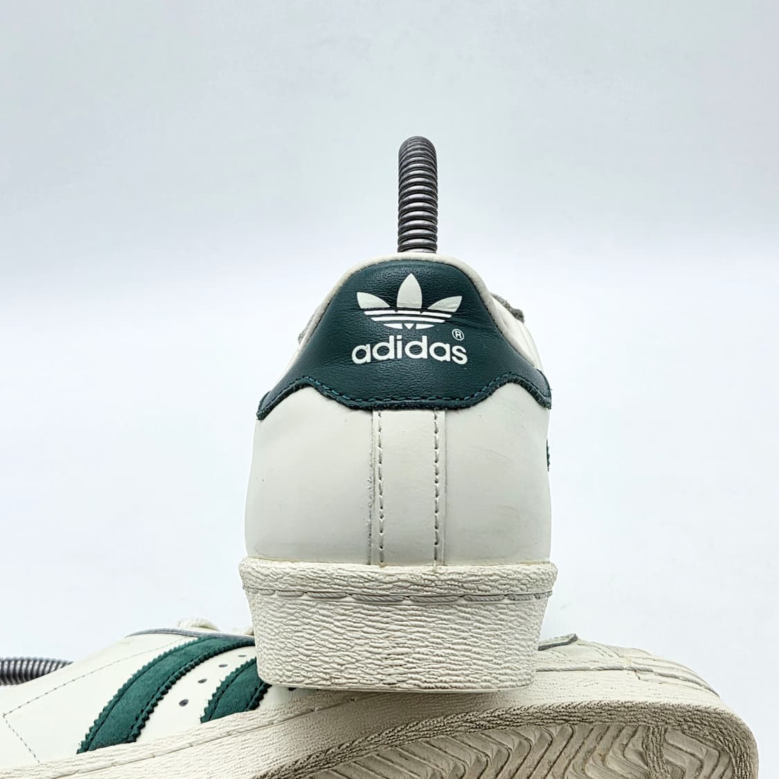 아디다스 슈퍼스타 80s 빈티지 디럭스 흰/초 (245) 상품이미지2