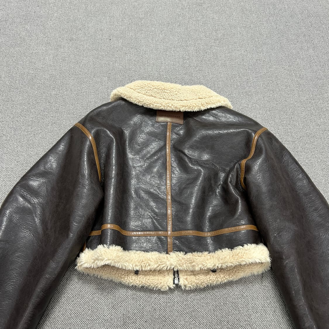 인스턴트펑크 우먼스 보머 무스탕 자켓(F) 상품이미지5