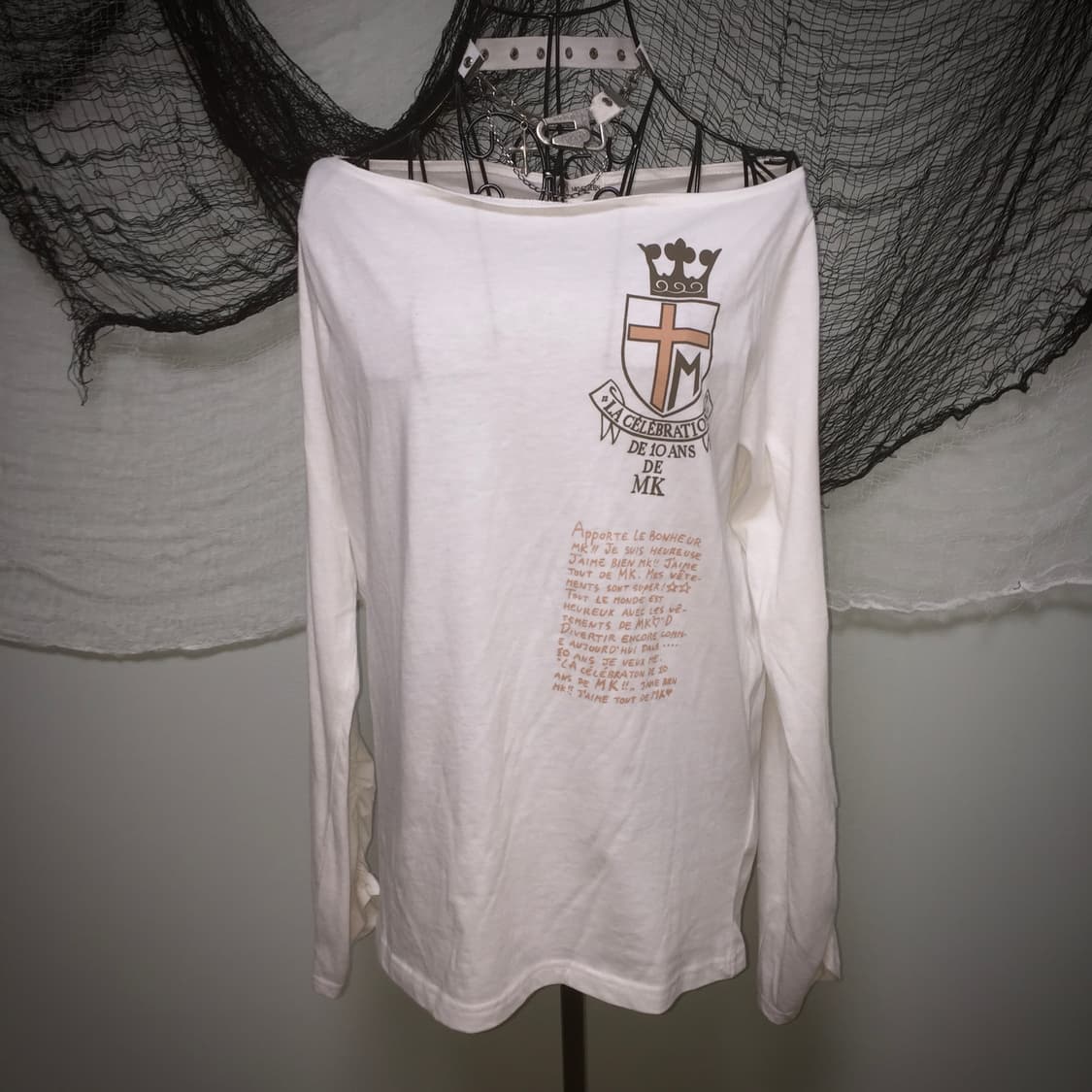 MICHEL KLEIN shirring off-shoulder T 상품이미지1