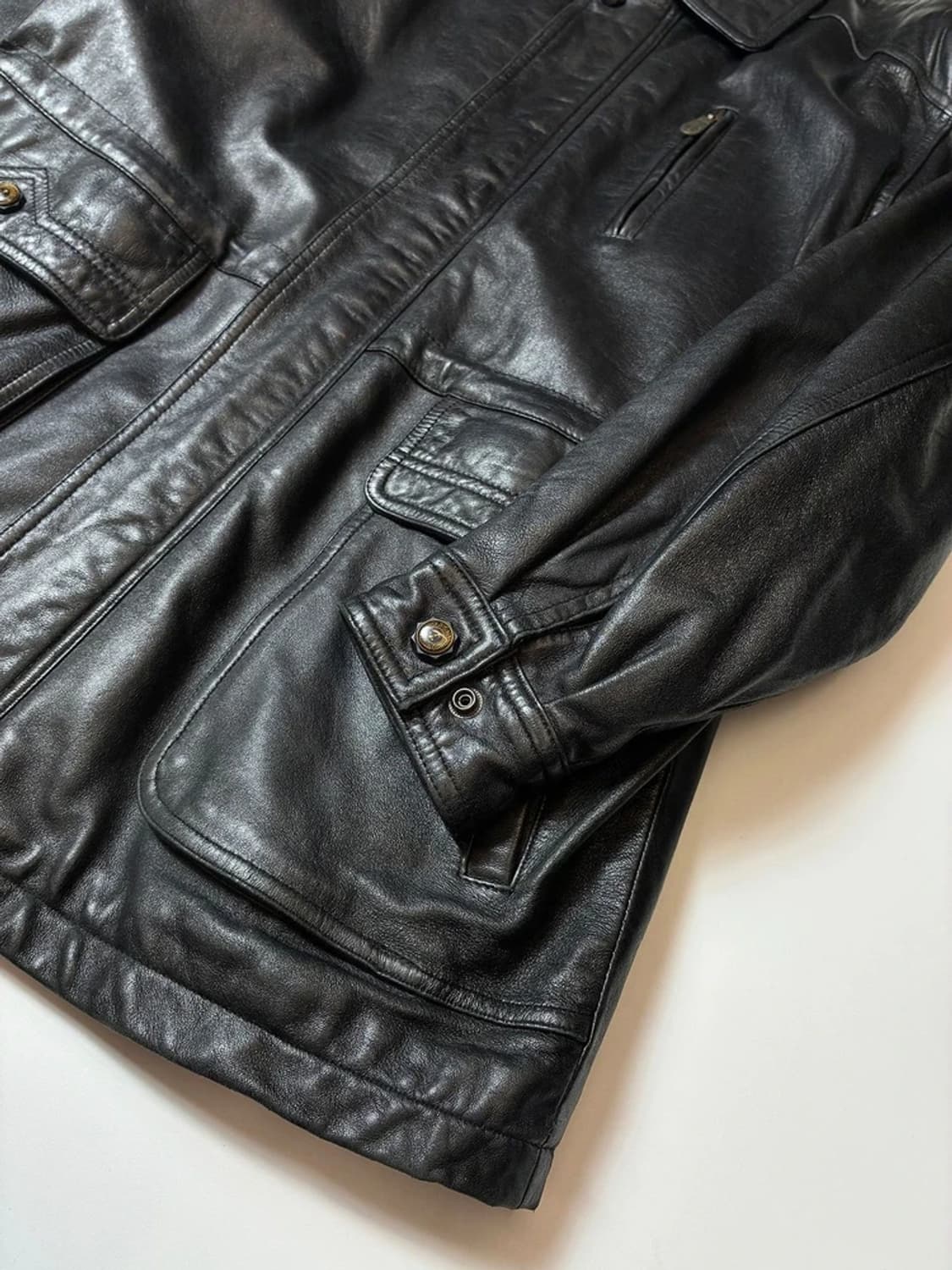 Selected 90's 소가죽 카코트 자켓 PN8636 상품이미지3