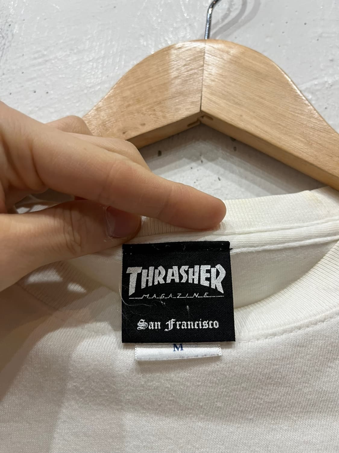 THRASHER 트레셔 그래픽 롱슬리브 우먼즈 상품이미지5
