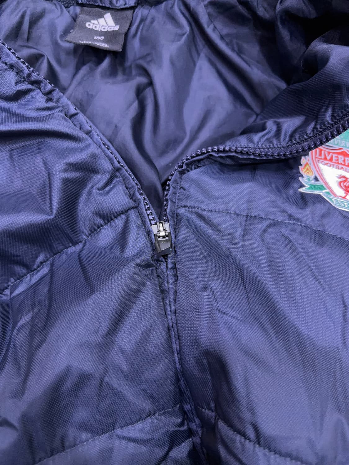 아디다스 0607 리버풀 벤치자켓 패딩점퍼 칼스버그 100 상품이미지8