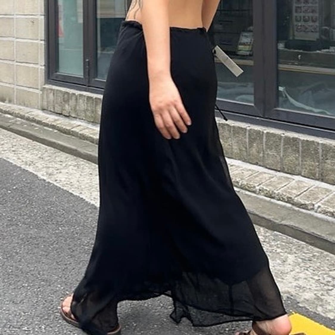 요지야마모토 롱스커트 상품이미지2