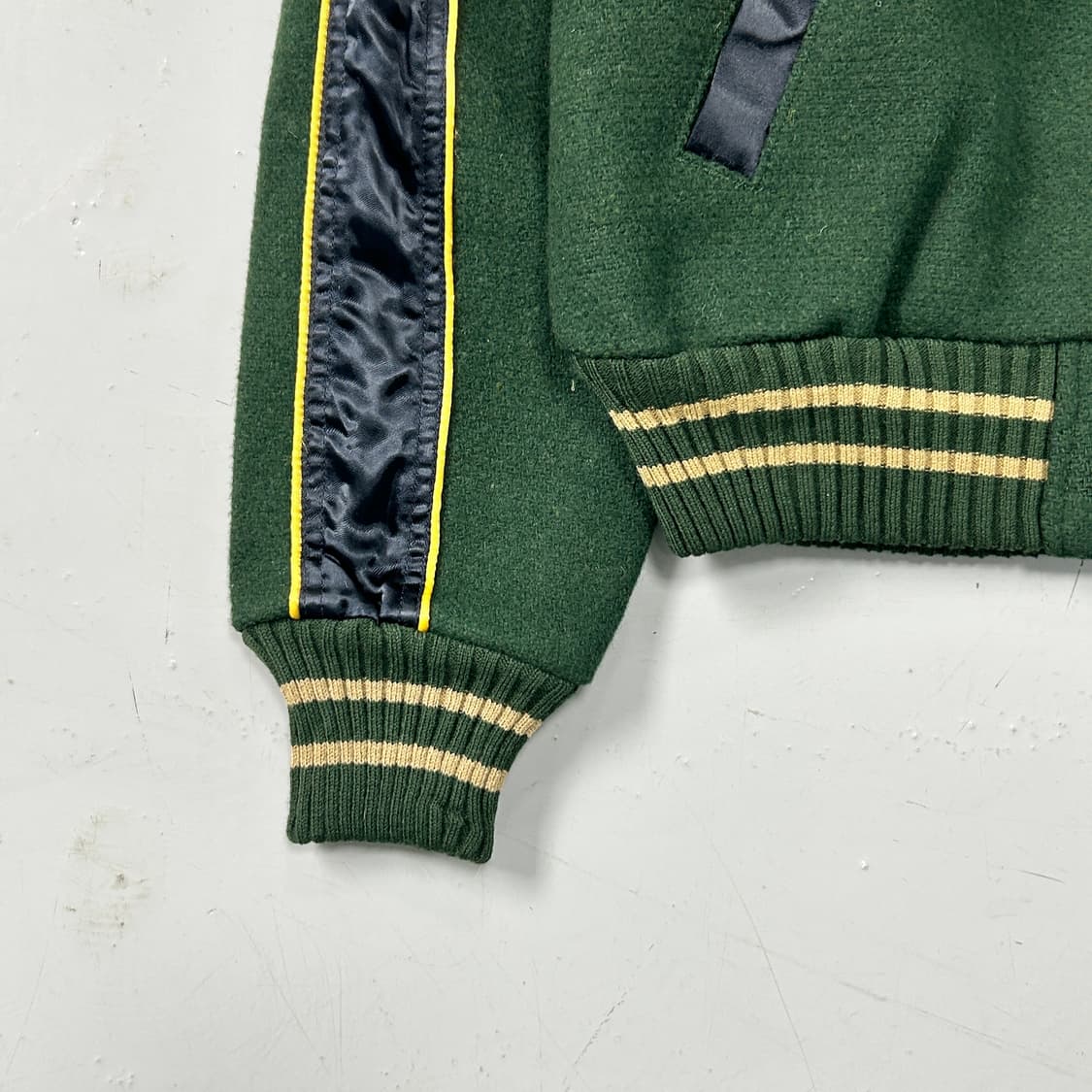 휴스턴 그린 울 리버시블 스타디움 자켓  상품이미지4