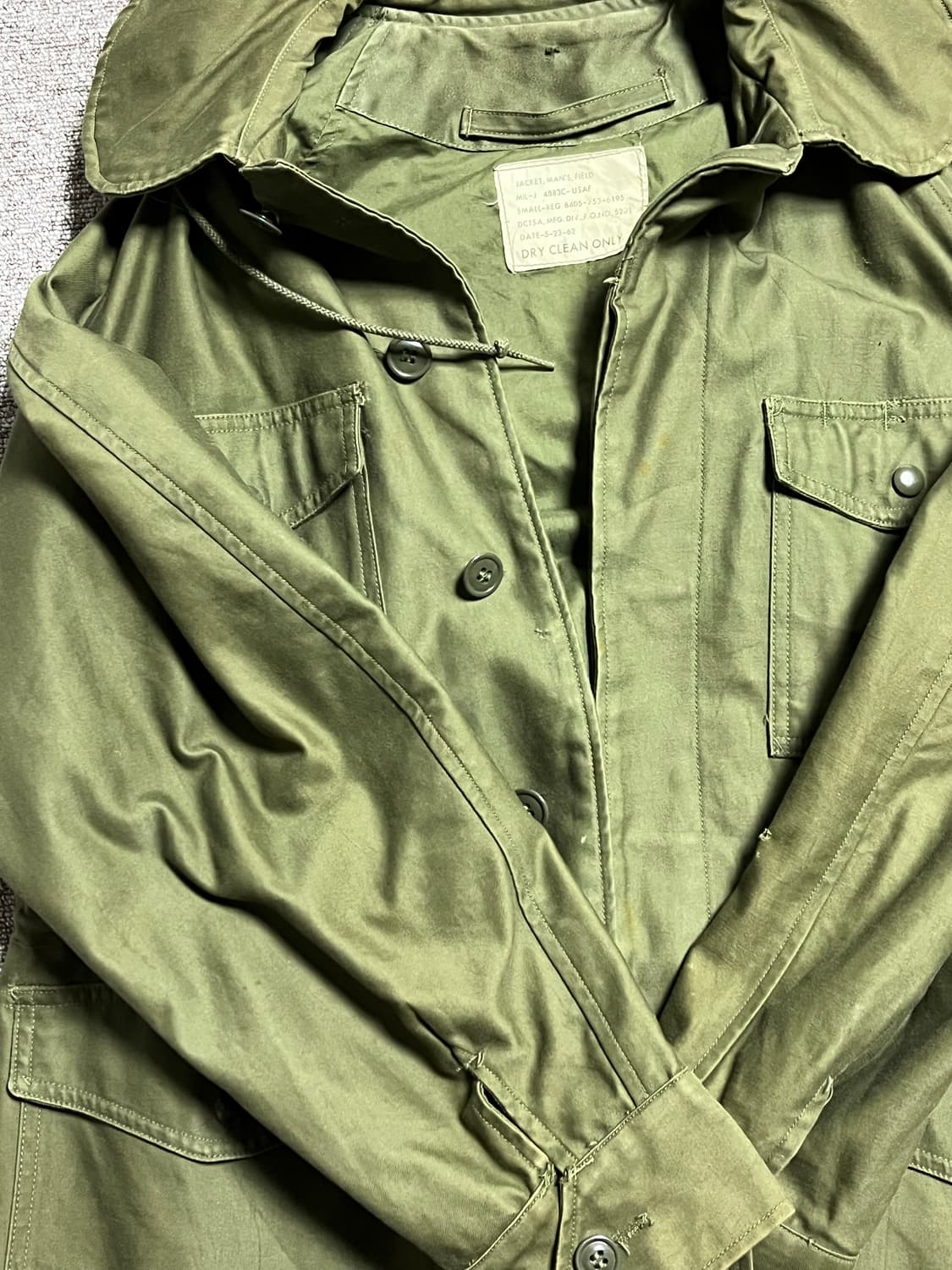 1970s 미군 피쉬테일 상품이미지1