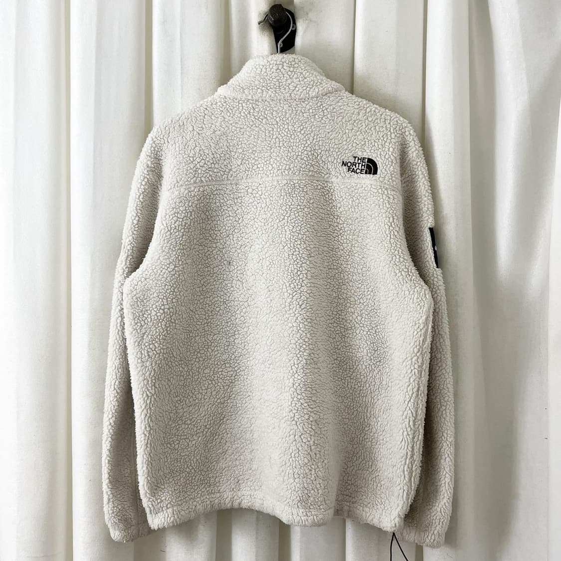 노스페이스 화이트 플리스 집업 자켓 상품이미지7