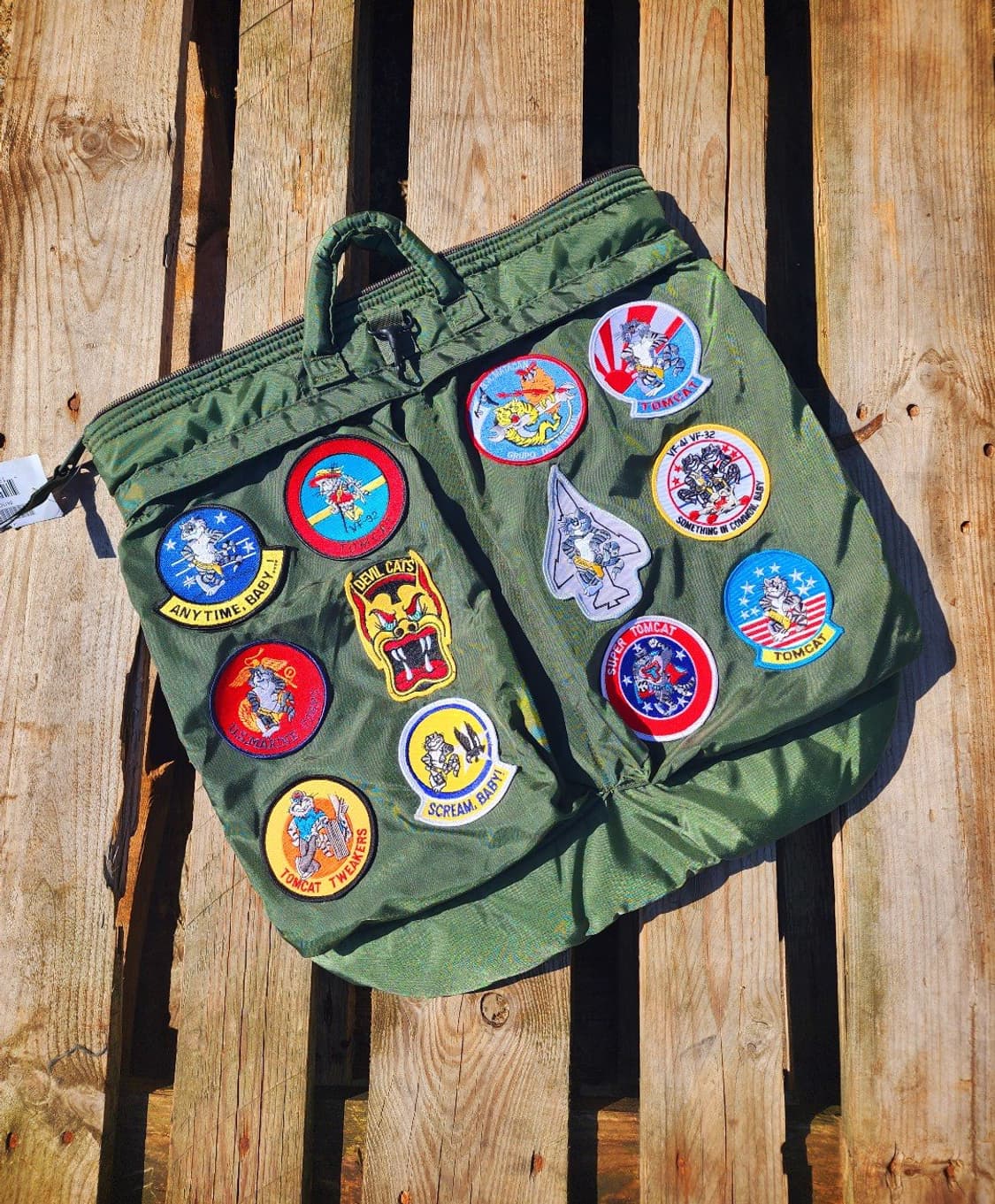 미 공군 조종사용 헬멧 가방 상품이미지1