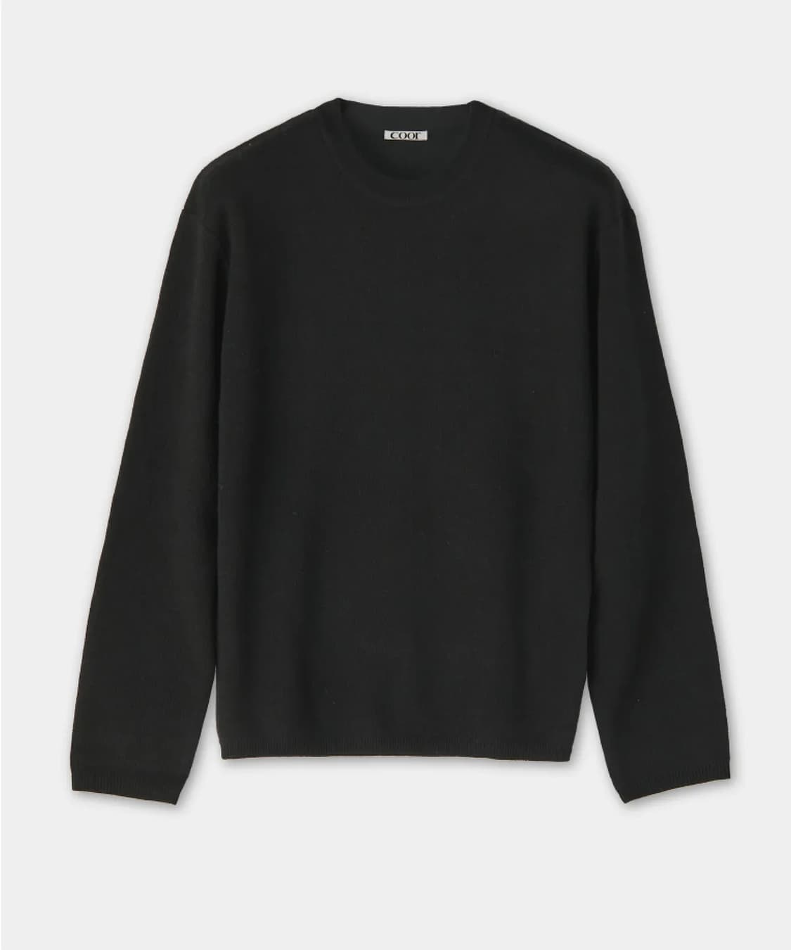 쿠어 울 니트 블랙 L사이즈 상품이미지3