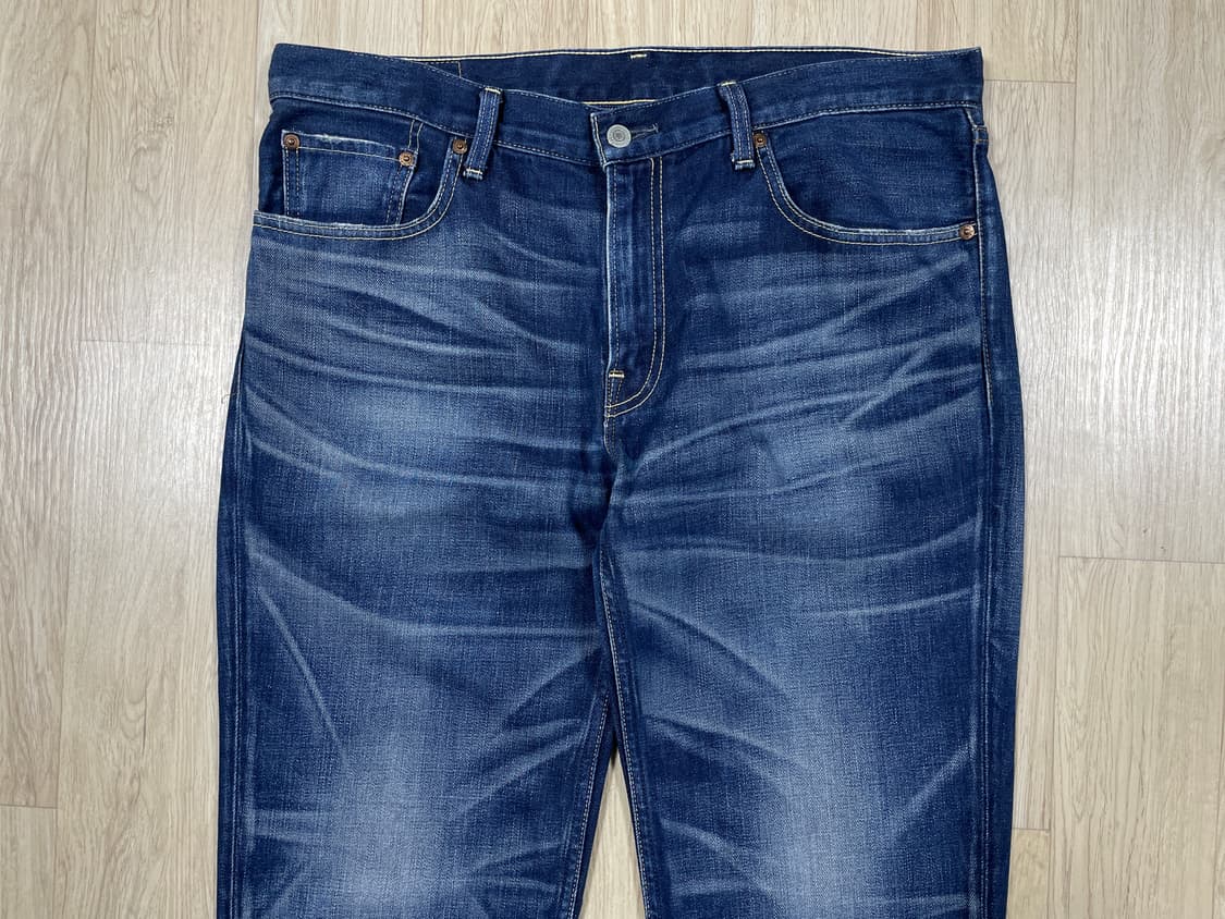 36) 00's 리바이스 재팬 502 하드워싱 데님팬츠 상품이미지5