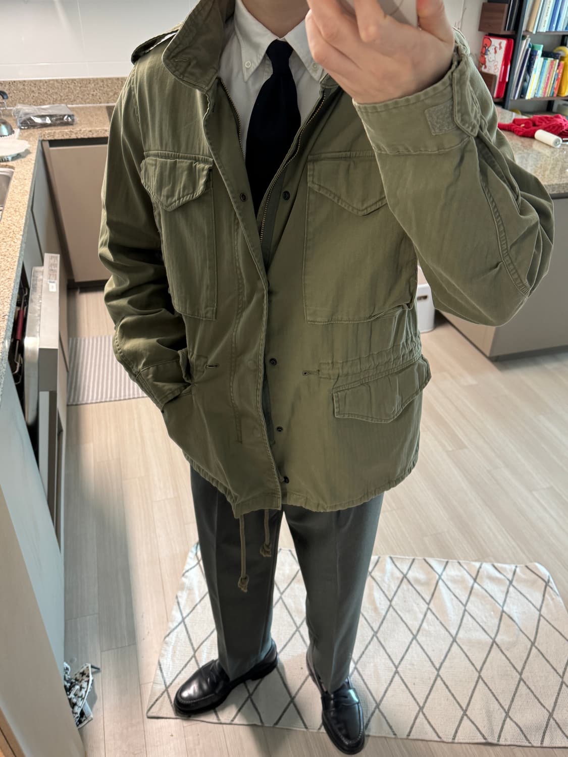 폴로 데님앤서플라이 m65 필드자켓 L 상품이미지2