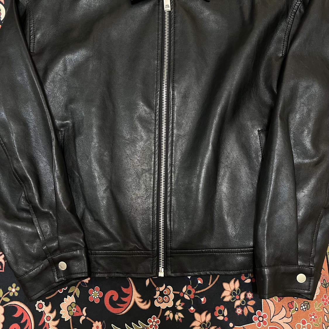 레이디볼륨 레더 가죽 자켓 FREE 상품이미지4