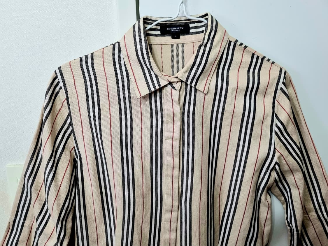 버버리정품 칠부소매 남방 상품이미지2