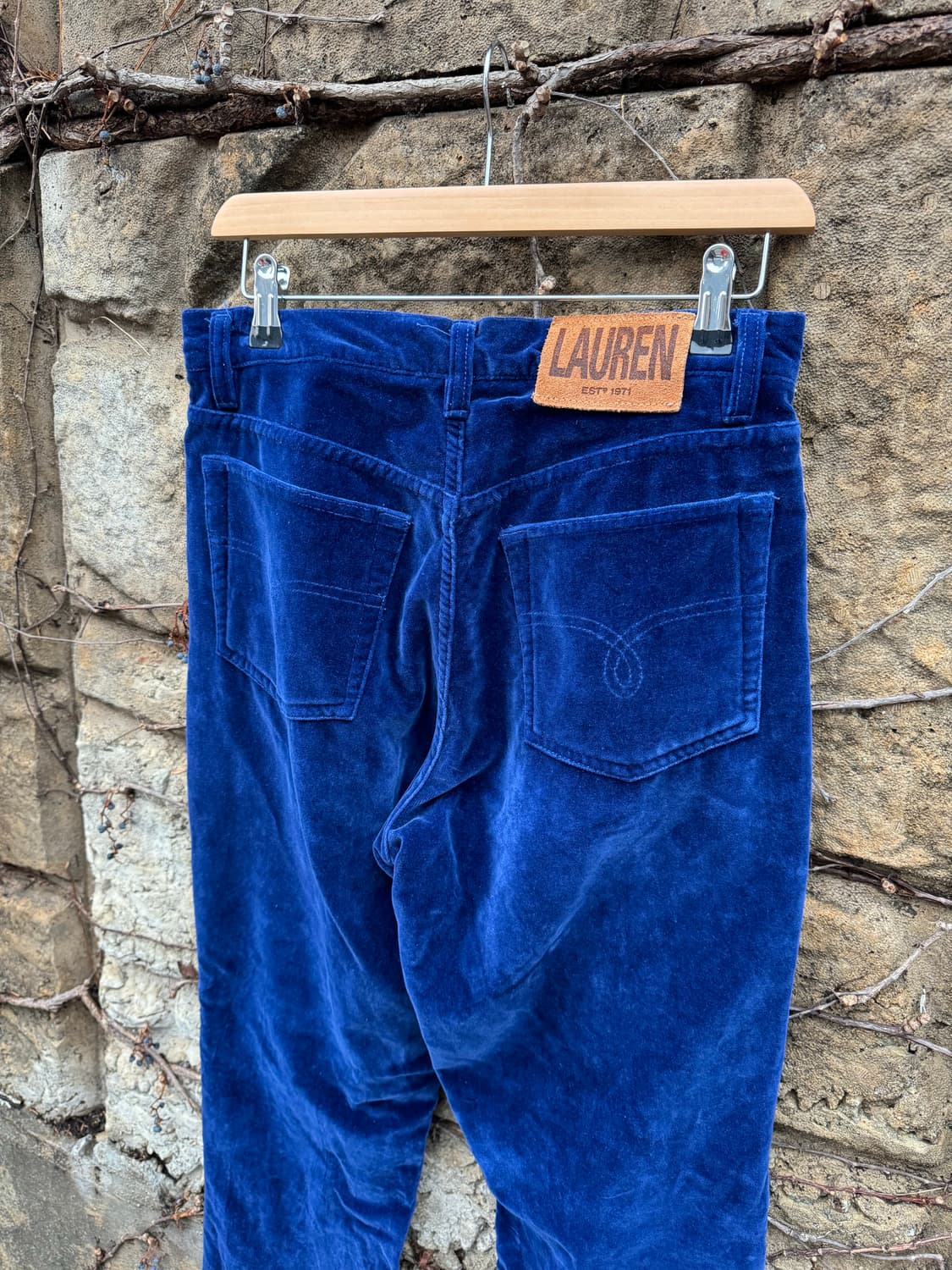 80s rrl 폴로 컨트리 made in usa 빈티지 벨벳 팬츠 상품이미지5