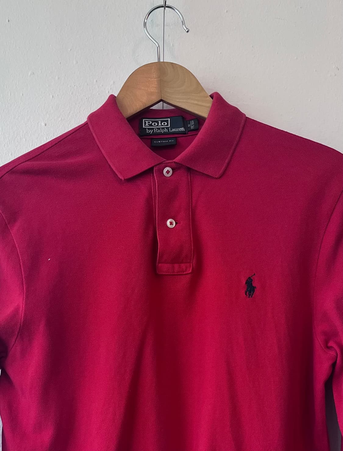 폴로바이랄프로렌 남성 긴팔카라PK티셔츠 M사이즈 상품이미지1