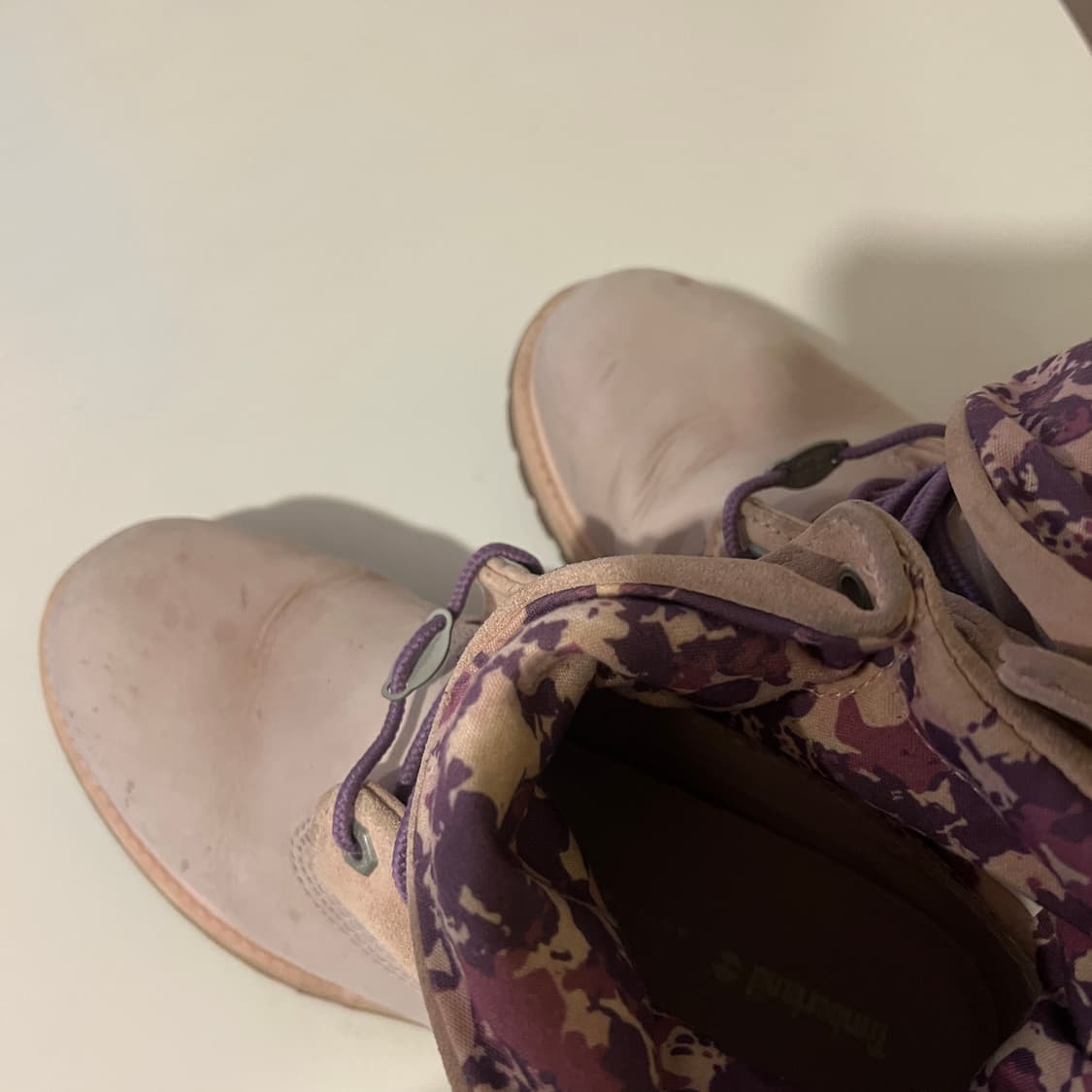 팀버랜드 롤 탑 누벅 핑크 상품이미지7